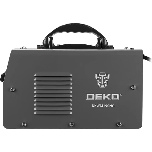 Сварочный полуавтомат DEKO DKWM190NG, MIG без газа/MMA/TIG LIFT, 190А 051-4694 фото 5