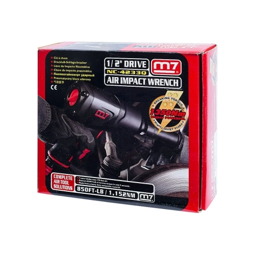 Пневматический ударный гайковерт MIGHTY SEVEN NC-4233Q фото 5 Пневматический ударный гайковерт MIGHTY SEVEN NC-4233Q фото 5