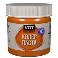 Паста колеровочная высококонцентрированная VGT оранжевая 0,1 кг