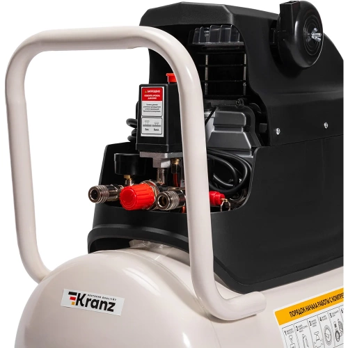 Компрессор воздушный Kranz KR-1500/50, 1500Вт, 280 л/мин, 50л KR-16-1152 фото 6 Компрессор воздушный Kranz KR-1500/50, 1500Вт, 280 л/мин, 50л KR-16-1152 фото 6