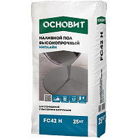 Пол наливной Основит Ниплайн FC42 H высокопрочный 25 кг