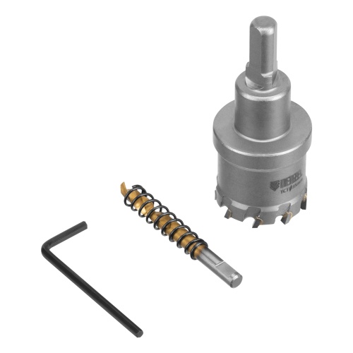 Коронка по металлу твердосплавная, 35 мм Denzel фото 4