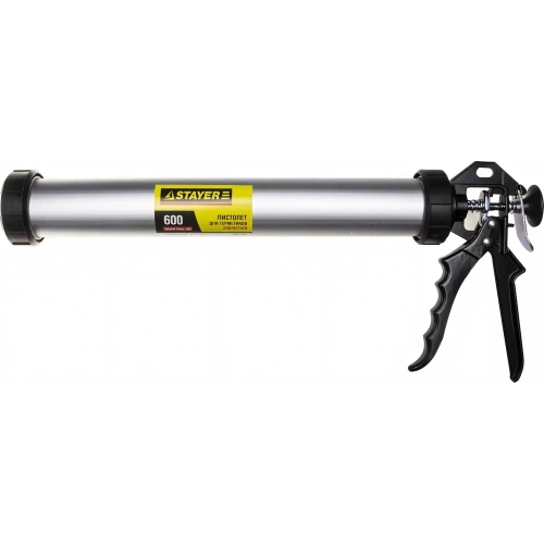 Универсальный закрытый пистолет для герметика STAYER Professional 600мл 0673-60 фото 4