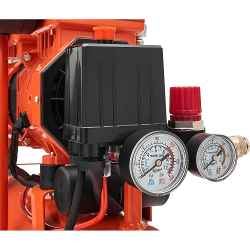 Безмасляный малошумный компрессор (9 л; 8 бар; 195 л/мин) Gigant GSWK-9/1400 фото 6