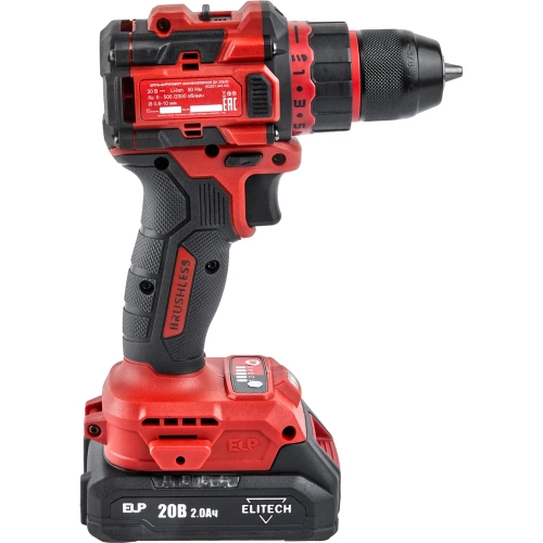 Дрель аккумуляторная Elitech ДА 20БЛ2 (E2201.045.01) 205673 фото 5 Дрель аккумуляторная Elitech ДА 20БЛ2 (E2201.045.01) 205673 фото 5