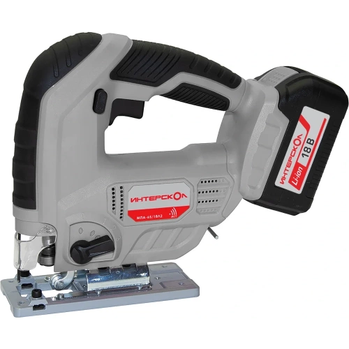 Аккумуляторный лобзик Интерскол МПА-65/18Л2 Li-ion АПИ (кейс, 2 аккум., 2 Ач, ЗУ) 630.2.2.70 фото 3 Аккумуляторный лобзик Интерскол МПА-65/18Л2 Li-ion АПИ (кейс, 2 аккум., 2 Ач, ЗУ) 630.2.2.70 фото 3