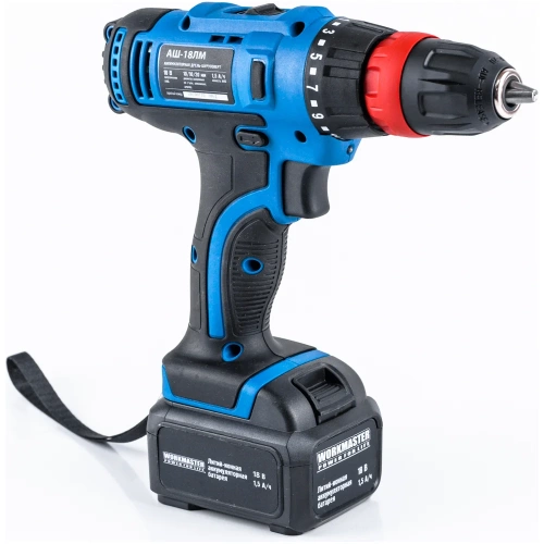 Аккумуляторная дрель-шуруповерт WorkMaster АШ-18ЛМ фото 3