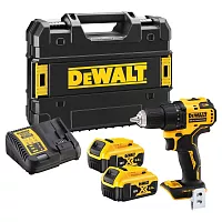 Аккумуляторная бесщеточная дрель-шуруповерт Dewalt 18В DCD708P2T DCD708P2T-QW
