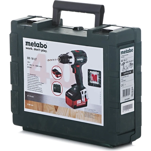 Аккумуляторная дрель-винтоверт Metabo BS 18 LT 602102500 фото 3