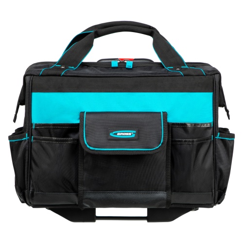 Сумка для инструмента, 460х240х340мм, выдвижная рукоятка, колеса Gross фото 3