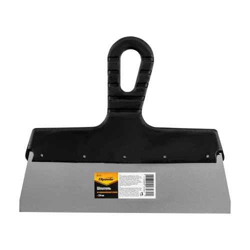 Шпатель фасадный из нержавеющей стали, 250 мм, пластмассовая ручка Sparta фото 5