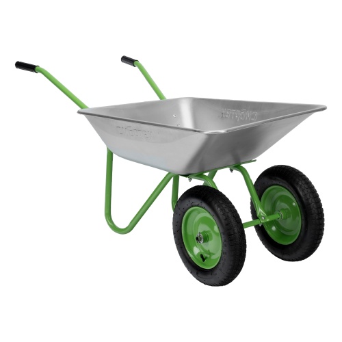 Тачка садовая, 2-х колесная, грузоподъемность 120 кг, объем 65 л Сибртех фото 5