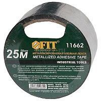Лента клейкая металлизированная Fit 11662 50 мм 25 м