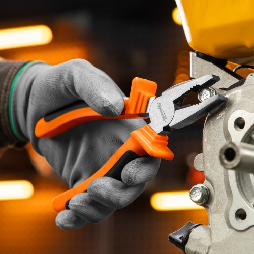 Плоскогубцы комбинированные Comfort, 180 мм, шлифованные, двухкомпонентные рукоятки Sparta фото 11