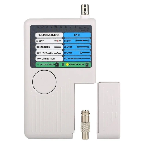 Многофункциональный тестер для витой пары коаксиального кабеля, телефона Ripo bnc-rj-usb ht-588ct 011-340005 фото 3 Многофункциональный тестер для витой пары коаксиального кабеля, телефона Ripo bnc-rj-usb ht-588ct 011-340005 фото 3