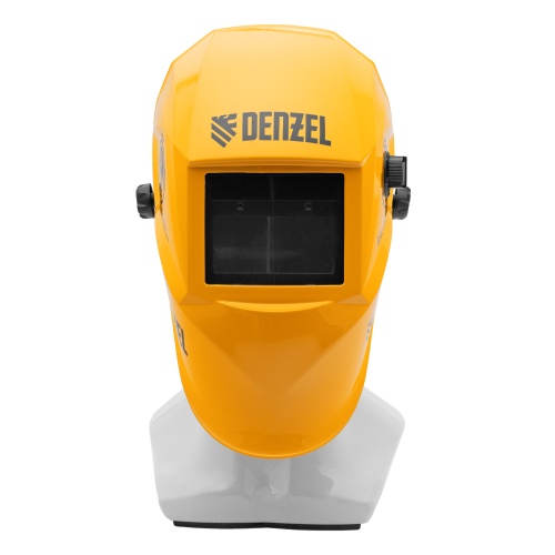 Щиток защитный лицевой (маска сварщика) F6, см. окно 93х43, Real Color, DIN4/5-8/9-13// Denzel фото 6