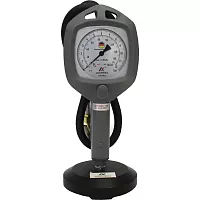 Пистолет подкачки шин AIXPRO с манометром 12 бар, профессиональный, усиленный, шланг 80 см, для шиномонтажа и гаража 719-0101