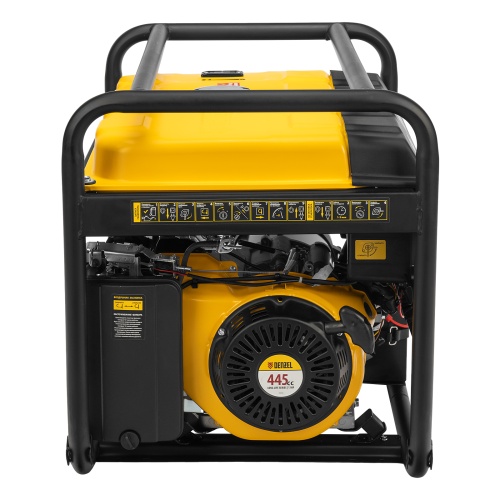 Генератор бензиновый PS 80 EA, 8.0 кВт, 230 В, 25 л, коннектор автоматики, электростартер Denzel фото 8 Генератор бензиновый PS 80 EA, 8.0 кВт, 230 В, 25 л, коннектор автоматики, электростартер Denzel фото 8