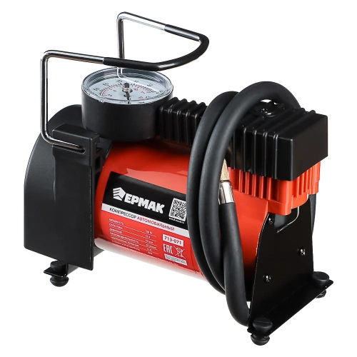 Автомобильный компрессор ЕРМАК АС-580, тип Торнадо ОPTIMA, в сумке, 35л/мин, 150Вт 713-071 Автомобильный компрессор ЕРМАК АС-580, тип Торнадо ОPTIMA, в сумке, 35л/мин, 150Вт 713-071
