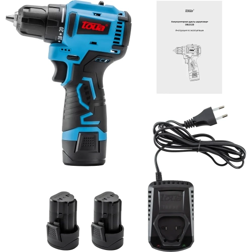 Аккумуляторный шуруповерт TOUA 12 v DBLD120 фото 8
