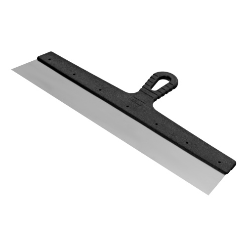 Шпатель фасадный из нержавеющей стали, 450 мм, пластмассовая ручка Сибртех Шпатель фасадный из нержавеющей стали, 450 мм, пластмассовая ручка Сибртех