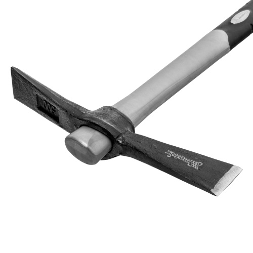 Кирка MINI, двухплоскостная, 500 г, фибергласовая обрезиненная рукоятка 385 мм Matrix фото 3