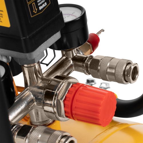 Компрессор воздушный BCV2200/100, ременный привод, 2.2 кВт, 100 литров, 370 л/мин Denzel фото 20