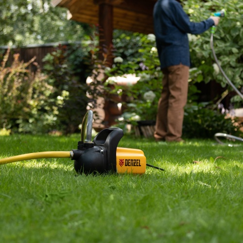 Садовый поверхностный насос GP 600, 600 Вт, 3000 л/ч, подъем 35 м, пластик Denzel фото 9