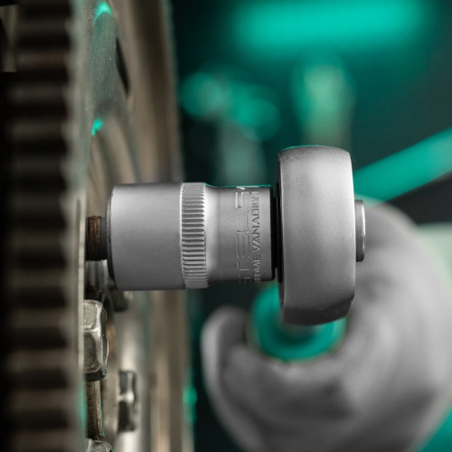 Головка торцевая, 18 мм, шестигранная, CrV, под квадрат 1/2 Stels фото 7