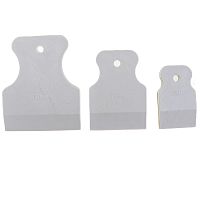 Шпатель резиновый Stayer Master 1027-H3 белый 3 шт