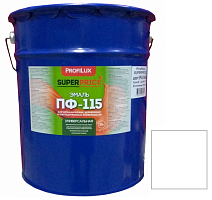 Эмаль Profilux Superprice ПФ-115 белая матовая 20 кг
