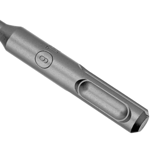 Бур по бетону, двойная спираль, три пылеотводящие кромки, 6 x 110 мм DENZEL фото 3