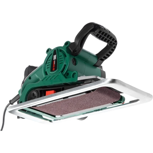 Ленточная шлифовальная машинка Hammer Flex 800Вт 120-290м/мин лента 75x457мм рамка, струбцины 2шт LSM800B 158564 фото 5