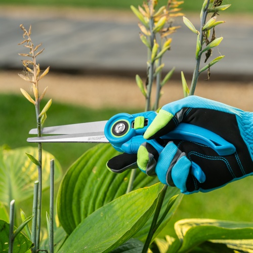 Секатор цветочный, удлиненный, 275 мм, регулировка захвата, пластиковые рукоятки, LUXE Palisad фото 13