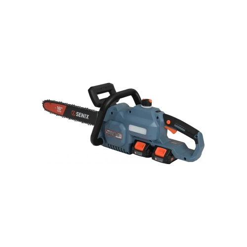 Пила цепная аккумуляторная SENIX 2X2 40V, 40 см, без акб и зу, CSX2-M2-EU-0 фото 5