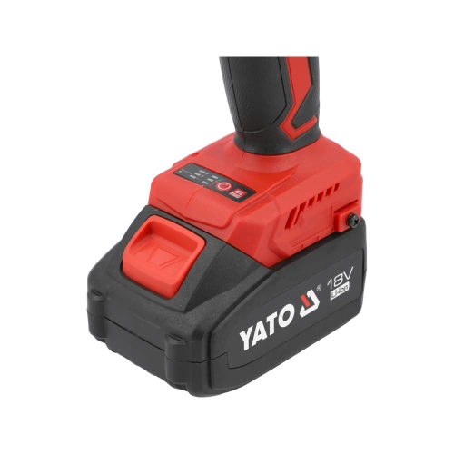 Гайковёрт ударный бесщёточный YATO 18В 850N, два аккумулятора 4AH и зарядное устройство YT-8277935 фото 7