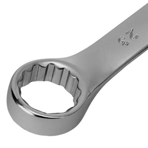 Ключ комбинированный, 23 мм, CrV, матовый хром Stels фото 4