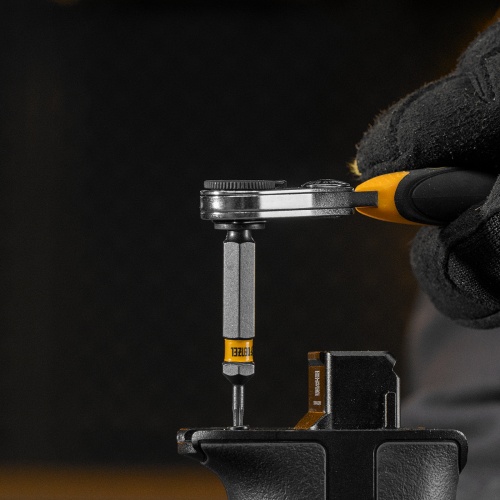 Бита TX 6х50, сталь S2, шестигранный профиль, 10 шт. Е 6,3 Denzel фото 8