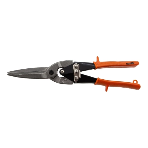 Ножницы по металлу SPARTA, удлиненные, 290 мм, пряморежущие, обрезиненные рукоятки 783165 фото 4