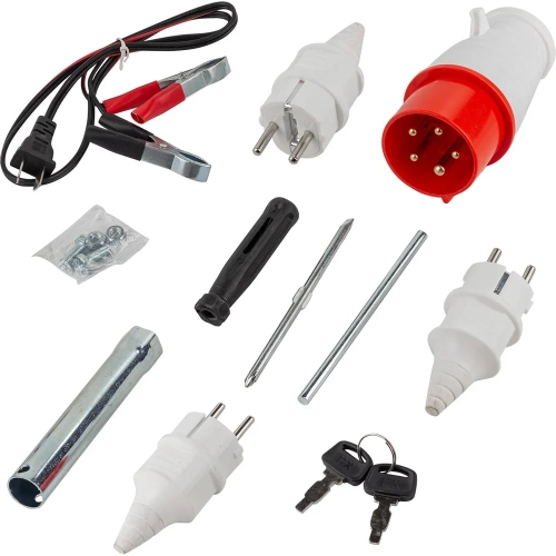 Генератор бензиновый с электрозапуском Rockforce 25л, 1670-5000Вт, 13л.с RF-FY6500(60803) фото 10