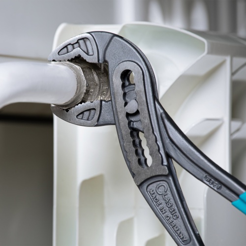 Клещи переставные, обливные рукоятки, хром-ванадий, 240 мм Gross фото 8