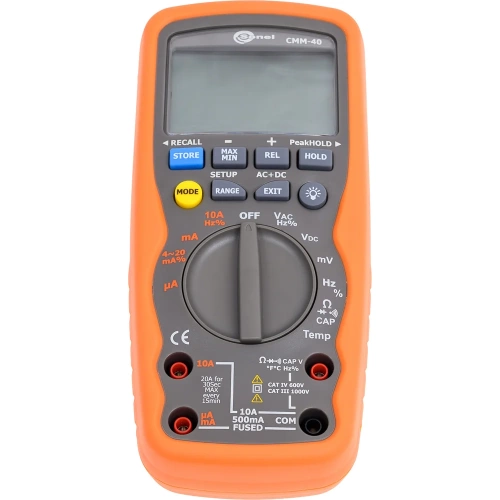 Цифровой мультиметр SONEL CMM-40 WMGBCMM40 фото 5 Цифровой мультиметр SONEL CMM-40 WMGBCMM40 фото 5