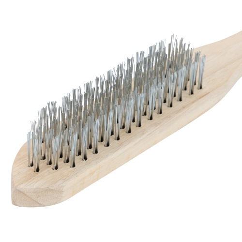 Щетка шестирядная металлическая с деревянной ручкой Sparta фото 6