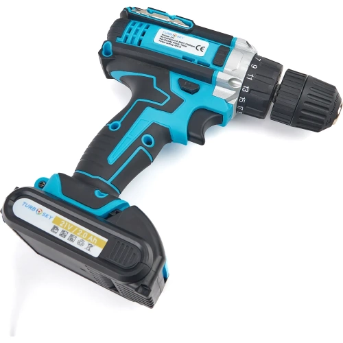 Аккумуляторная дрель-шуруповерт Turbosky ДА-21/2.0 2 АКБ 453 Аккумуляторная дрель-шуруповерт Turbosky ДА-21/2.0 2 АКБ 453