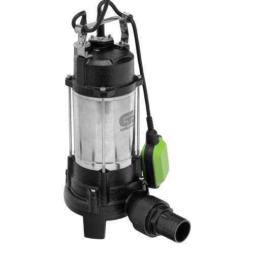 Фекальный насос СФН1100-Н, 1100 Вт, напор 10 м, 18000 л/ч, нож Сибртех фото 2