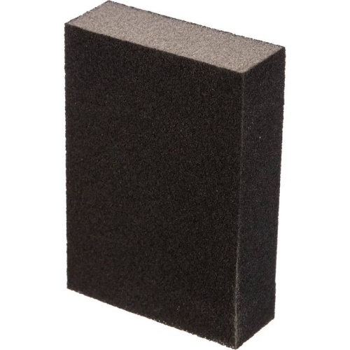 Губка шлифовальная Biber 70677 4-сторонняя Р220 100х70х25 мм