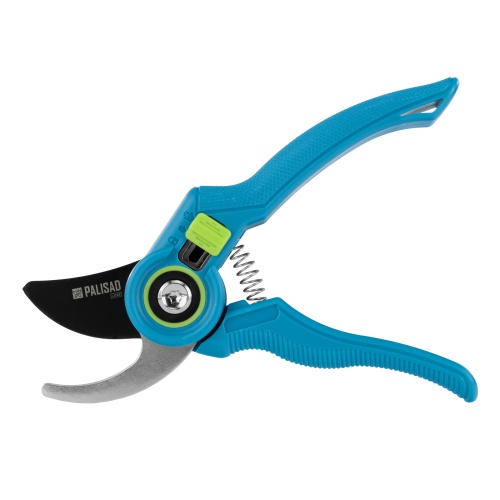 Секатор прямого реза, 210 мм, регулировка захвата, пластиковые рукоятки, LUXE Palisad фото 3