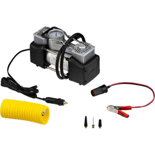 Автомобильный усиленный двухпоршневой компрессор REXANT 60 л/мин, 10 атм 80-0521 фото 7