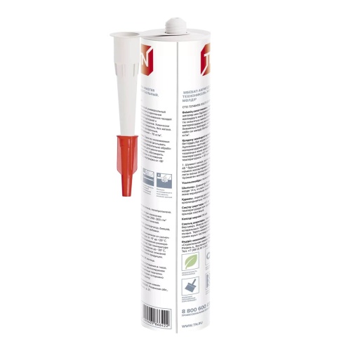 Клей ТЕХНОНИКОЛЬ MASTER универсальный акриловый "Прозрачный шов" 280 мл, 12 шт фото 4