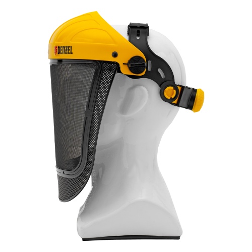 Щиток защитный лицевой с сеткой "СВОНА" НС-01 "ЛЮКС", плавная регулировка храповик Denzel фото 6